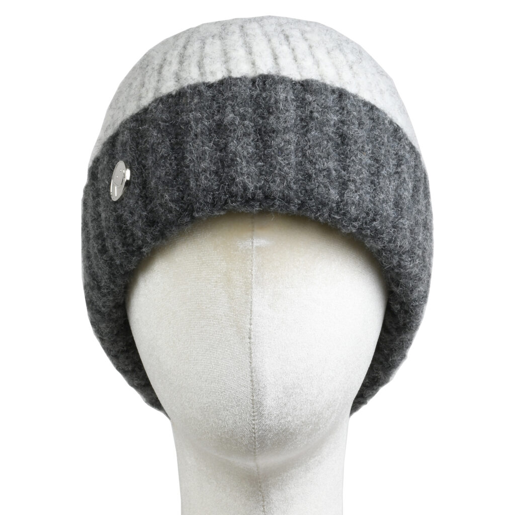 due beanie front