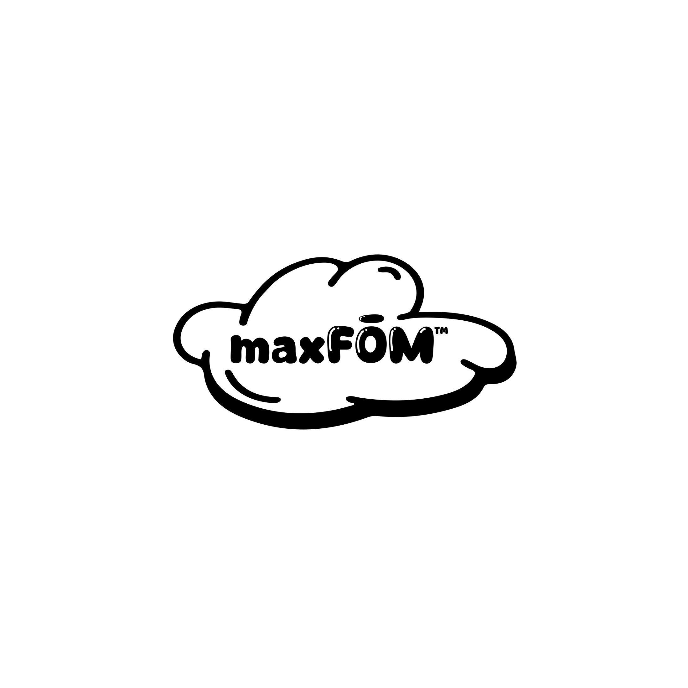 maxFOM™エアインジェクションフォーム。 一般のEVAより衝撃吸収力40%アップ。